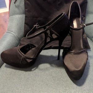 Clavin klein black stilettos